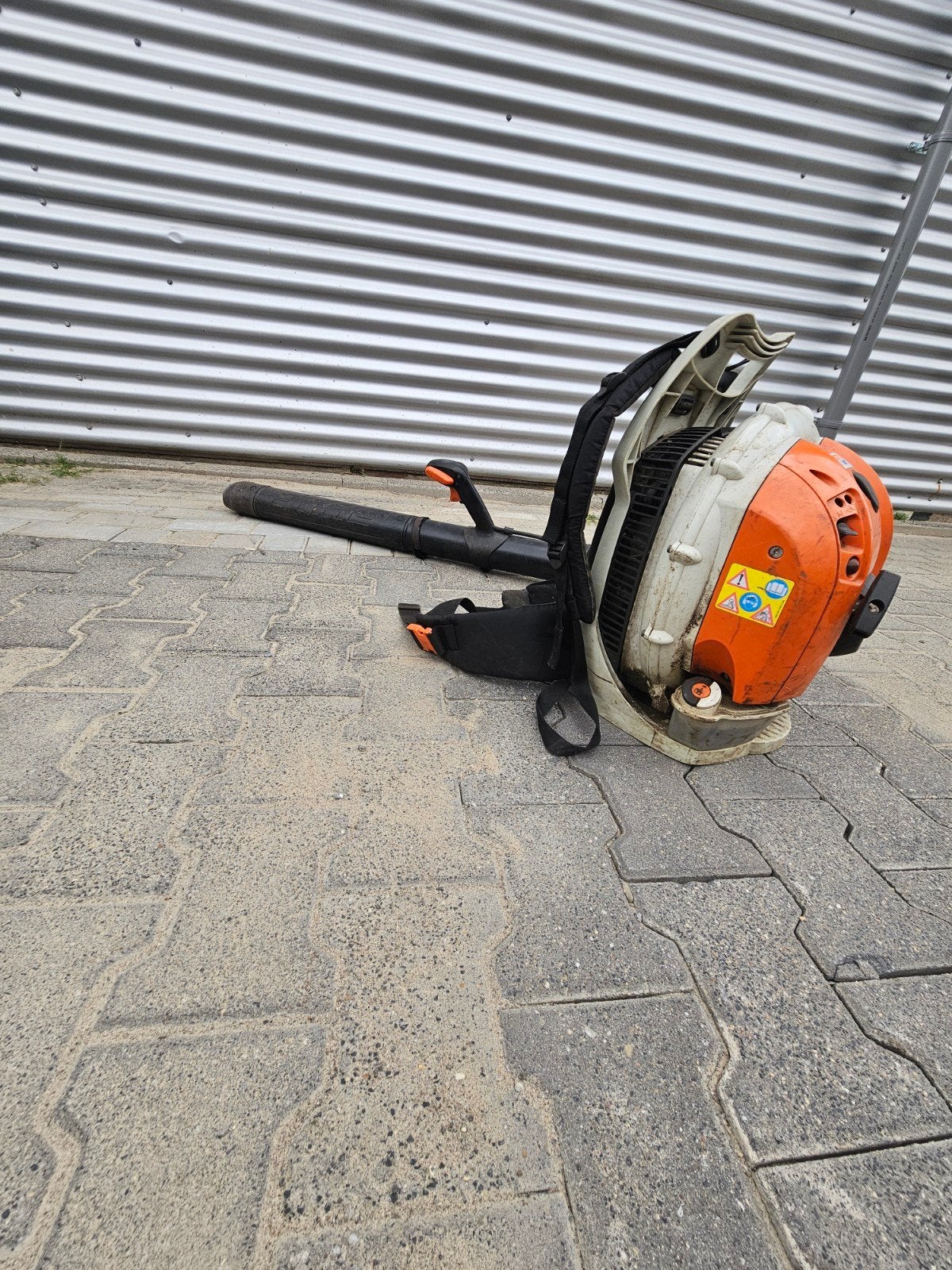 Stihl BR 600 professionele bladblazer, Ophalen, Gebruikt, Ruggedragen, Stihl