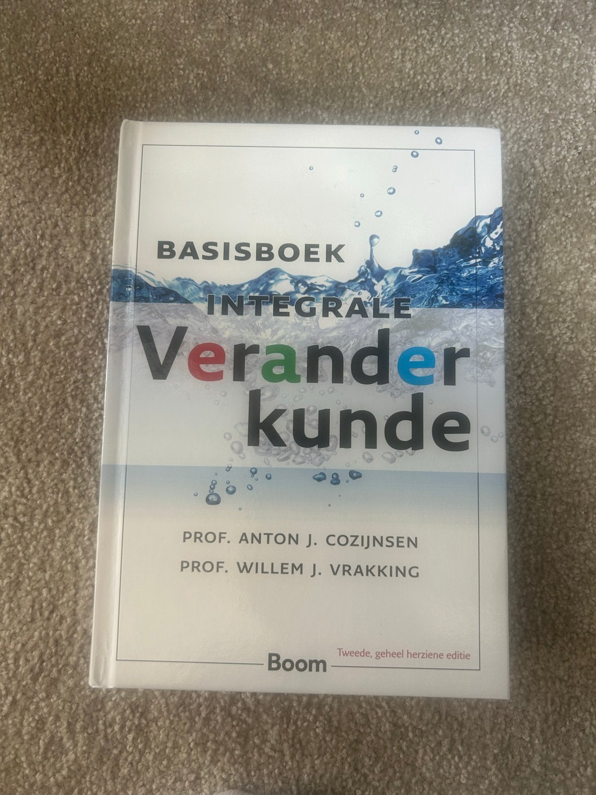 Basisboek Integrale Veranderkunde - Zo goed als nieuw, Ophalen of Verzenden, Gamma, Zo goed als nieuw, HBO