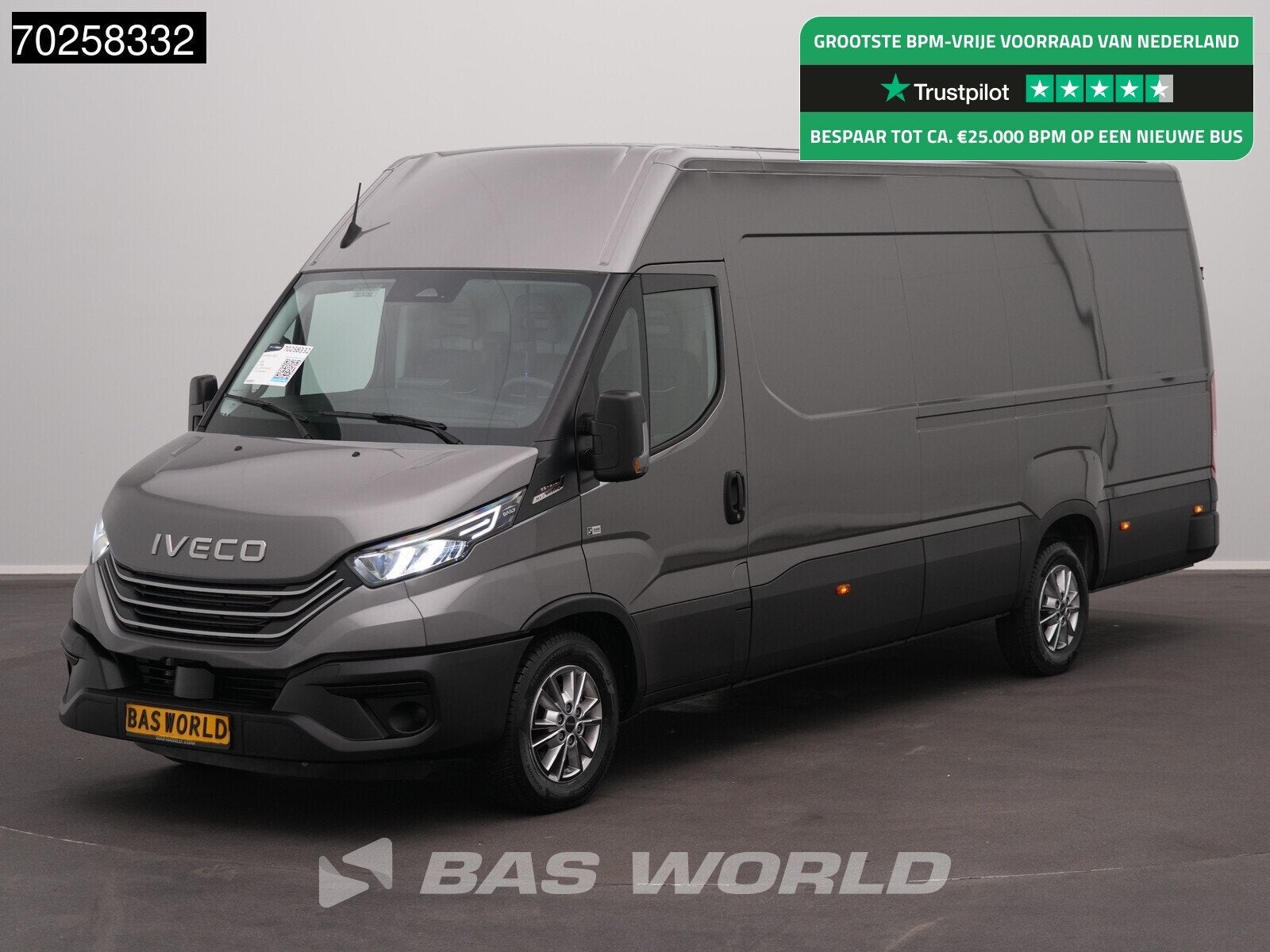 Iveco Daily 35S21 BPM VRIJ! 3.0L Automaat 210PK L3H2 2025-Mo, Automaat, Stof, Euro 6, 4 cilinders