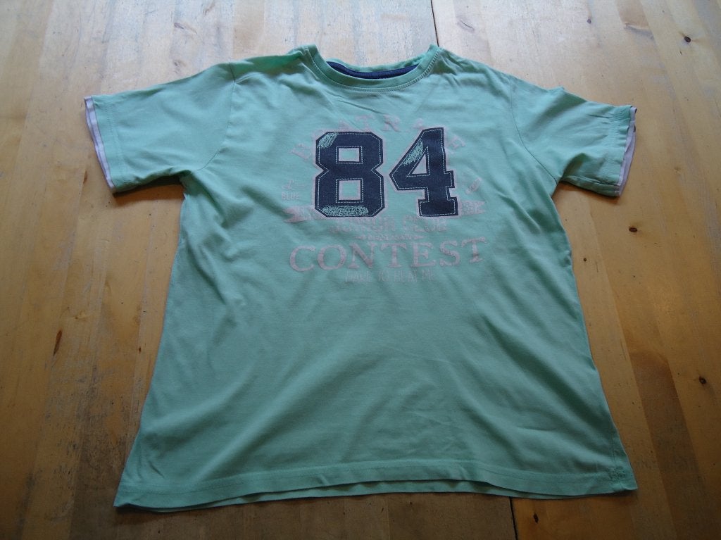 Shirt net t-shirt van Oiboi maat 146 - 152 (T56), Ophalen of Verzenden, Zo goed als nieuw, Jongen, Shirt of Longsleeve