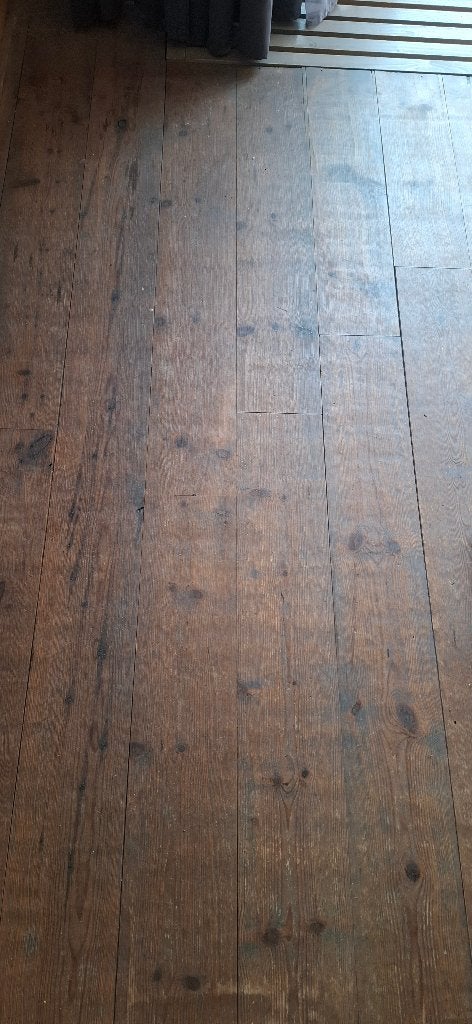 Houten vloer 21 jaar oud, Ophalen, Gebruikt