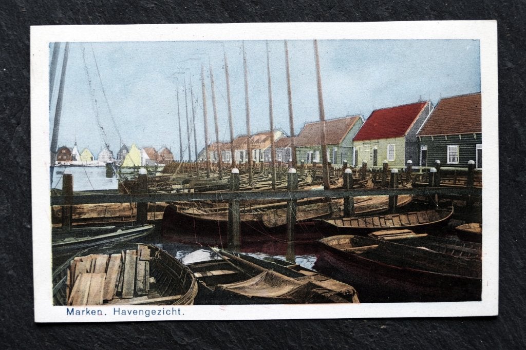 Marken, Havengezicht, Verzenden, Voor 1920, Ongelopen, Noord-Holland