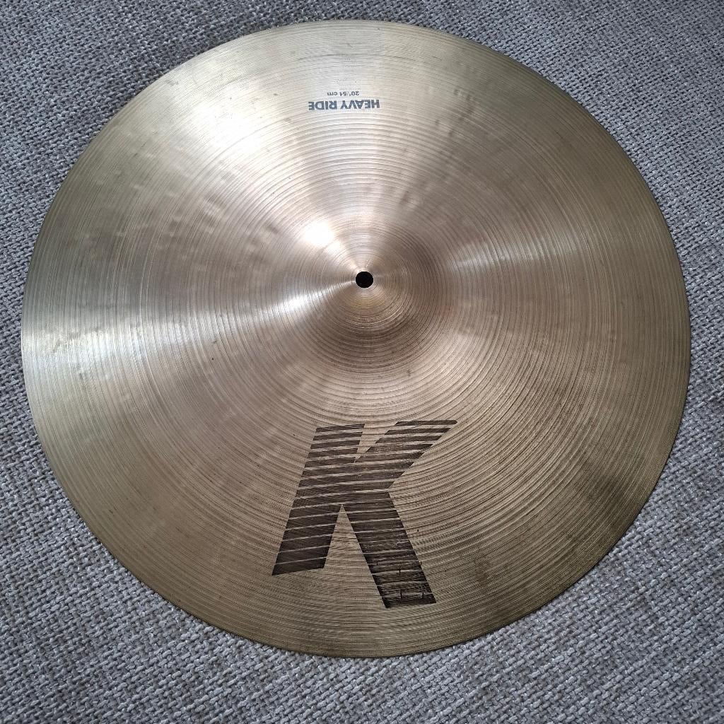 Zildjian k 20 inch heavy ride voor uw drumstel, Muziek en Instrumenten, Ophalen of Verzenden, Zo goed als nieuw, Drums of Percussie
