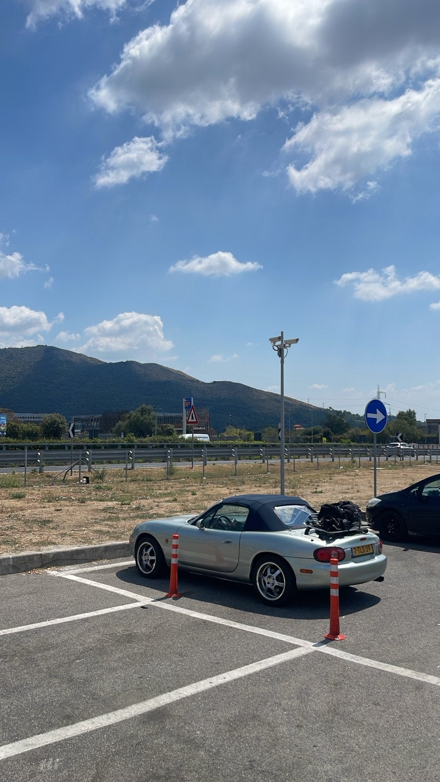 Mazda MX5 NB/FL Soft Top blauw MET SCHADE 2003, Ophalen, Gebruikt, Op maat