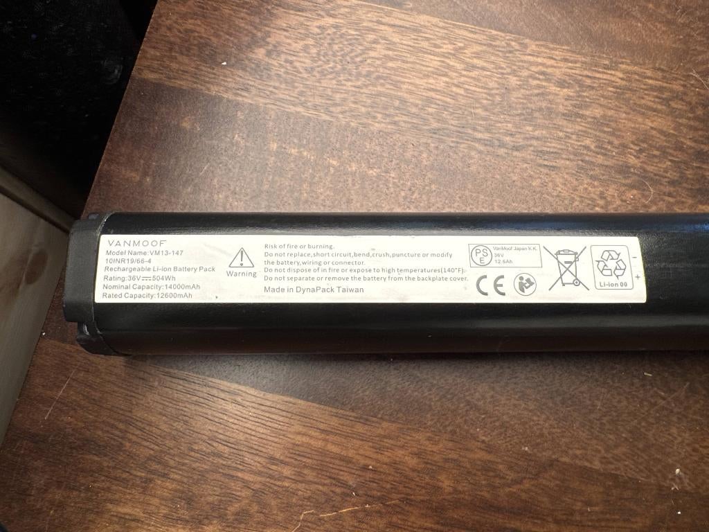 vanmoof x3 battery err 20, Ophalen, Zo goed als nieuw