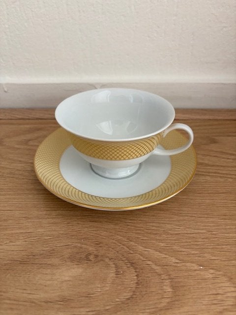 Rosenthal Classic theekop en schotel, Overige merken, Verzenden, Klassiek, Nieuw