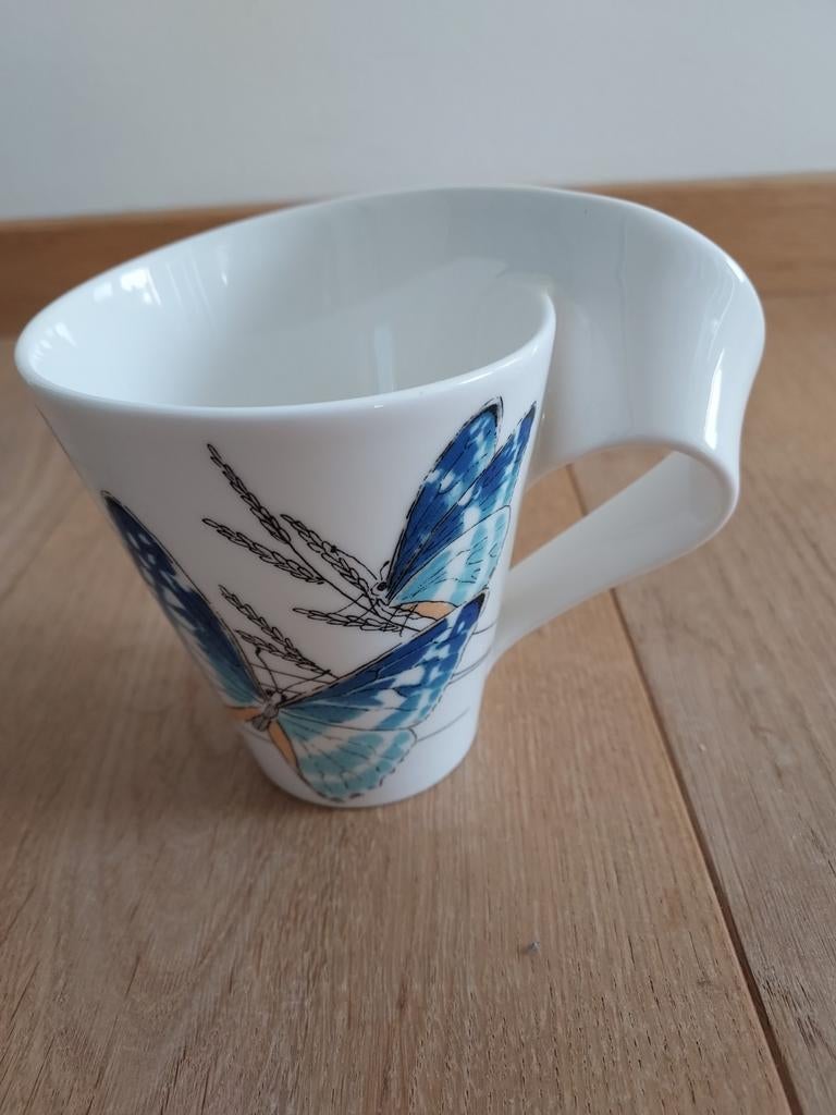 Villeroy & Boch NewWave Caffè Morpho Cypris Beker, Huis en Inrichting, Keuken | Servies, Ophalen of Verzenden, Porselein, Overige stijlen