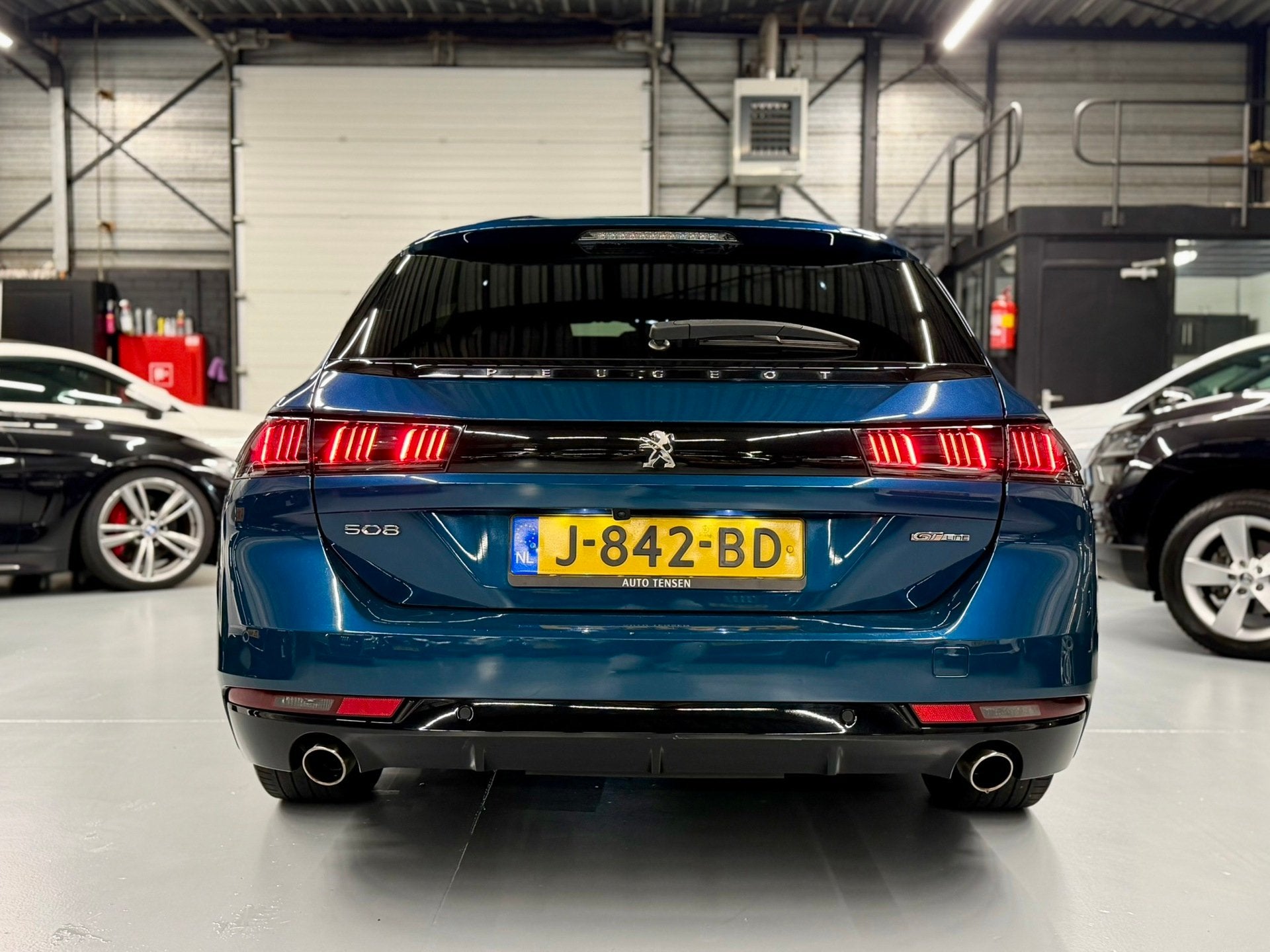 Peugeot 508 SW 1.6 PureTech Blue Lease GT Line Avantage, Auto's, Gebruikt, Euro 6, 4 cilinders, 181 pk
