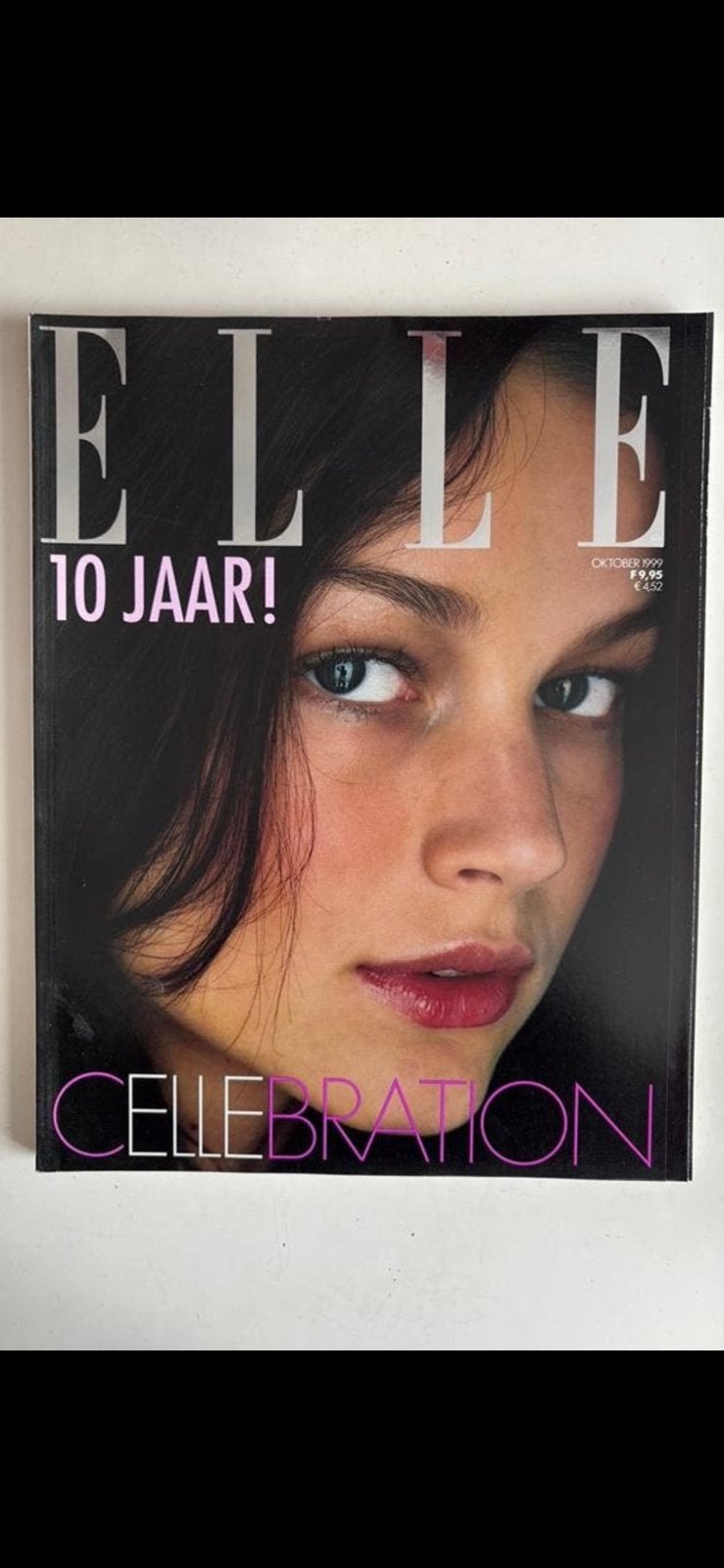 Elle magazine 10 jarig bestaan Cellebration 1999 Vintage, Ophalen of Verzenden, Gelezen, Mode algemeen