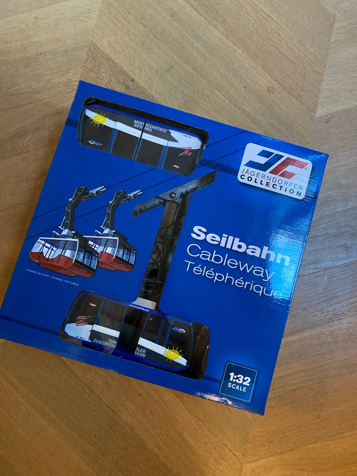 Jagerndorfer skilift miniatuur Pendelbahn Zugspitze JC89390, Ophalen of Verzenden, Nieuw, Jongen of Meisje