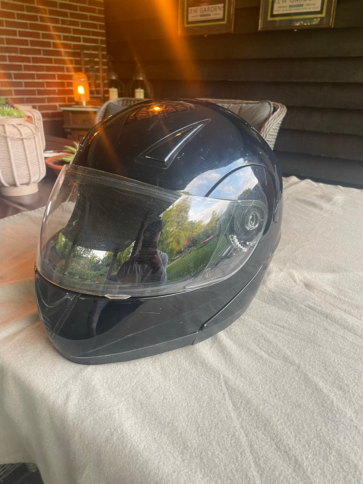 Zwarte Integraalhelm Maat M (57-58 cm), Overige merken, M, Heren, Ophalen of Verzenden