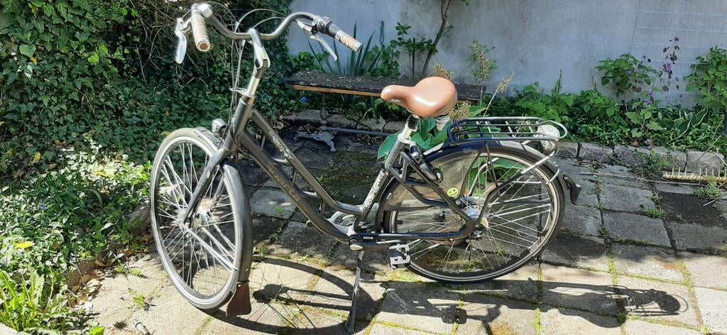 Sparta gallery damesfiets mat zwart, Ophalen, Gebruikt, 53 tot 57 cm, Minder dan 10 versnellingen