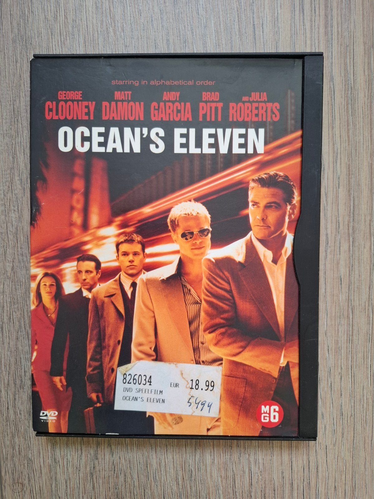 Ocean's Eleven, Alle leeftijden, Ophalen of Verzenden, Gebruikt, Actiethriller