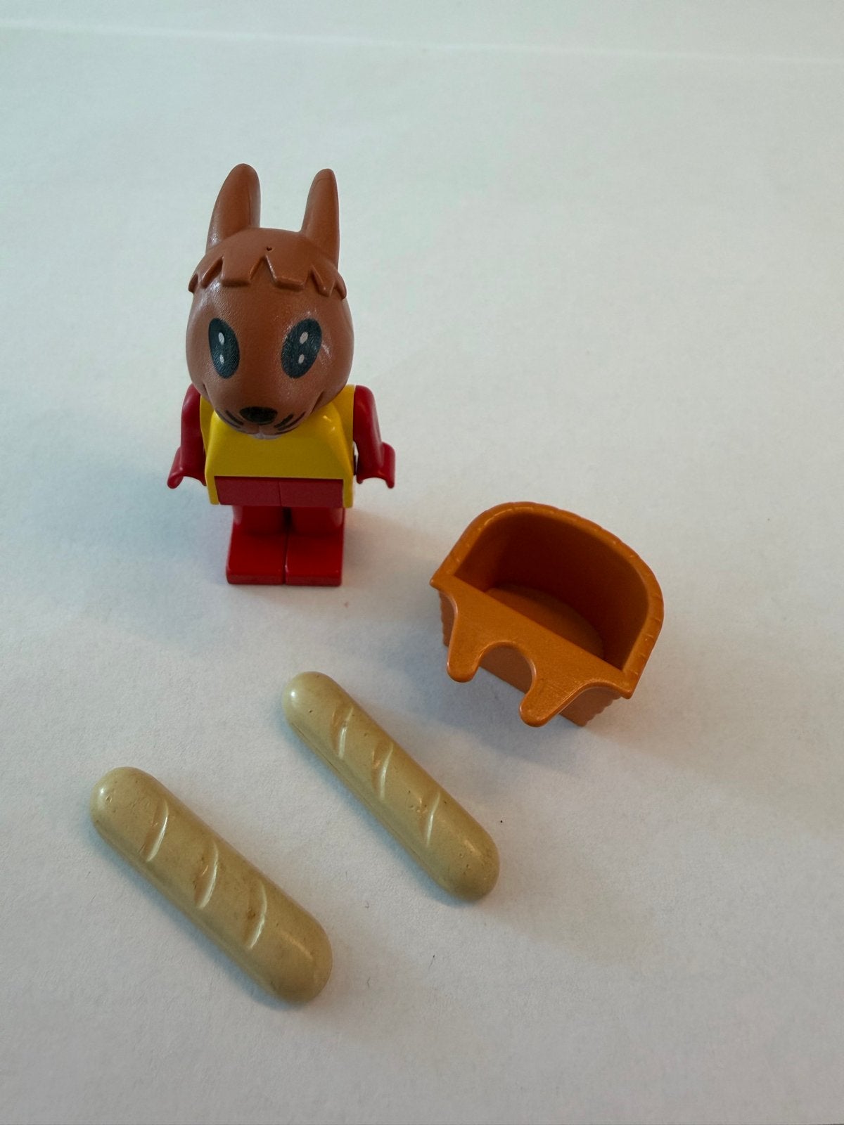 LEGO Fabuland 3708 Eekhoorn met broodjes en mandje, Ophalen of Verzenden, Gebruikt, Overige merken