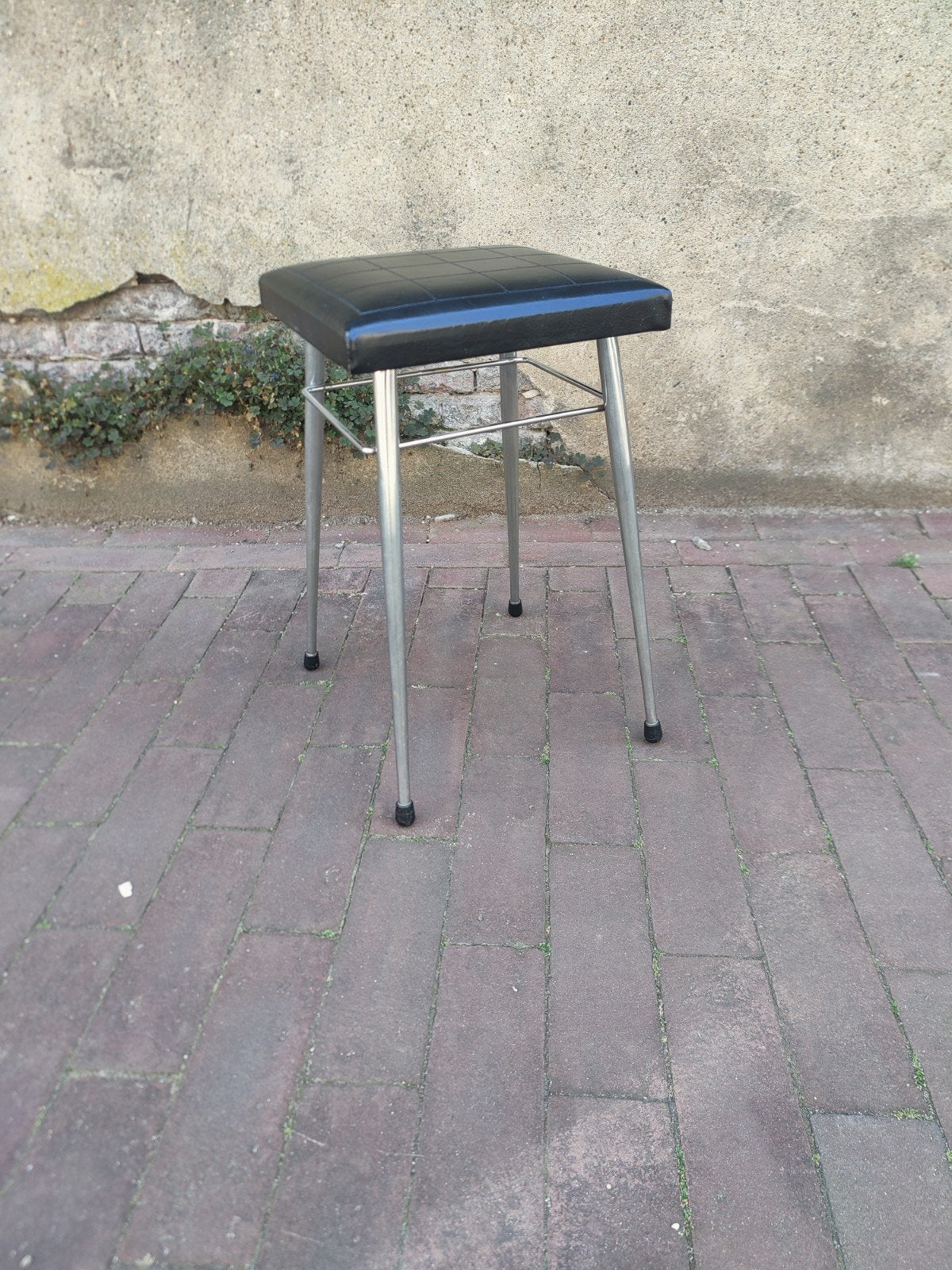 Brabantia kruk jaren '70 - laag model, Ophalen of Verzenden, Gebruikt, Staal