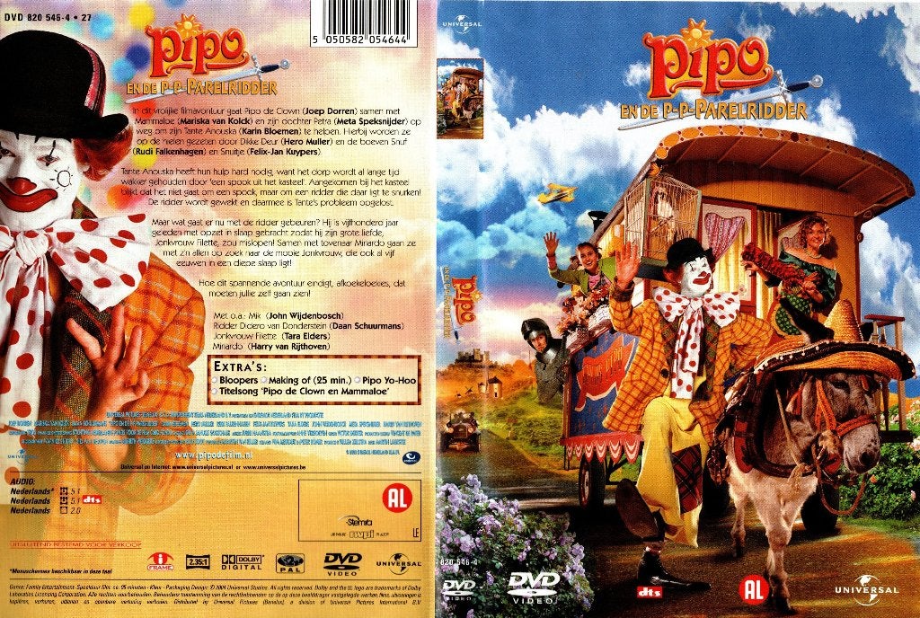 Pipo en de P-P-Parelridder, Cd's en Dvd's, Alle leeftijden, Ophalen of Verzenden, Zo goed als nieuw