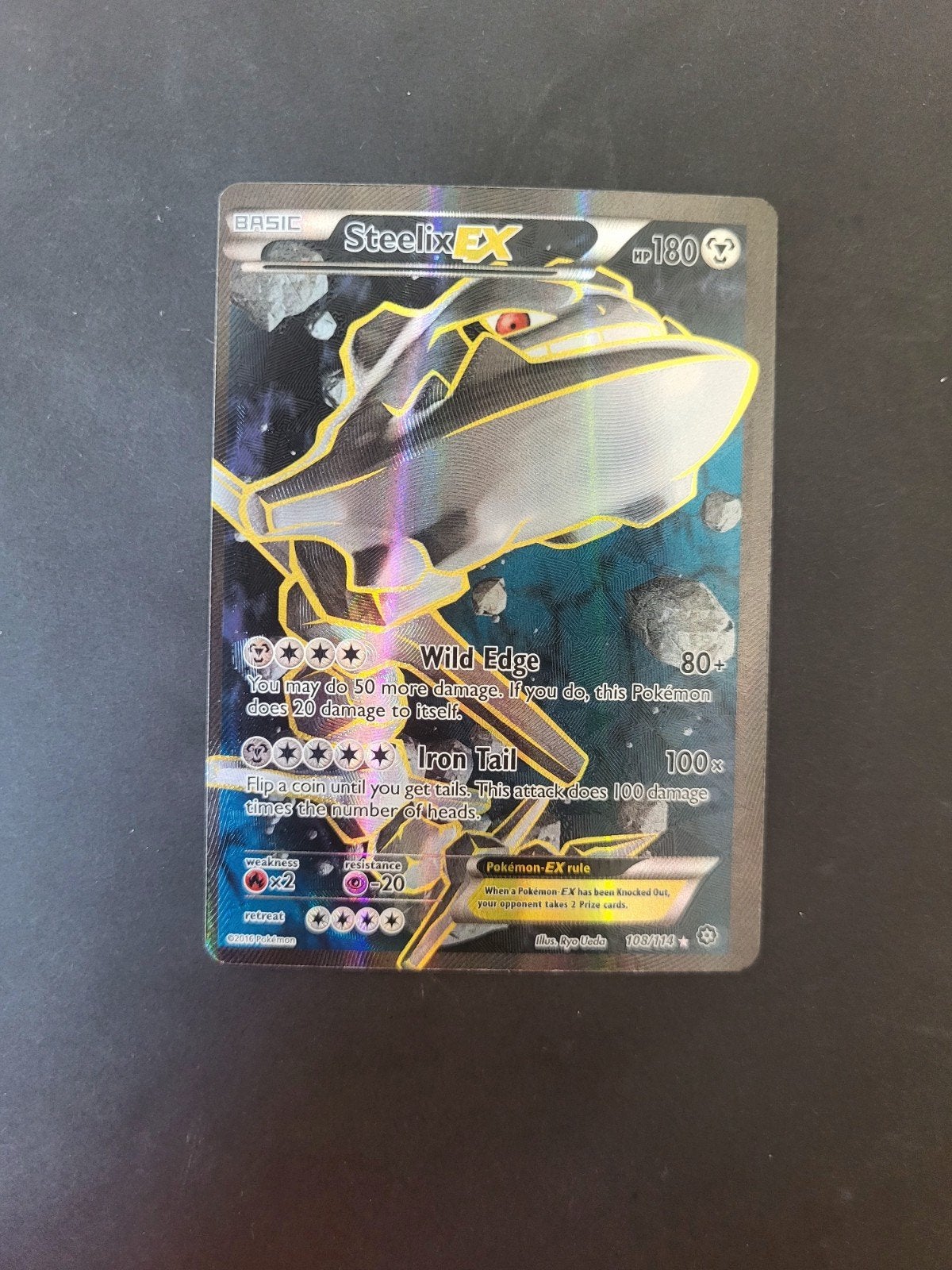 Steelix EX 108/114 - XY Steam Siege, Verzenden, Zo goed als nieuw