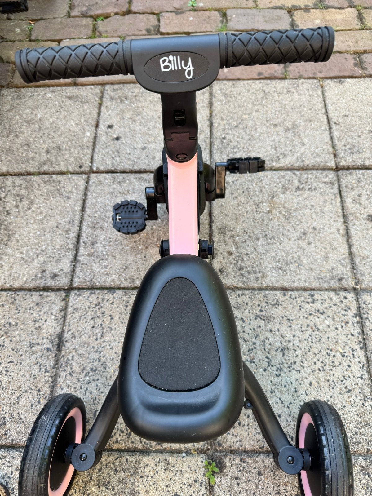 Billy 3-in-1 Loopfiets/Driewieler Roze, Ophalen, Zo goed als nieuw, Loopfiets