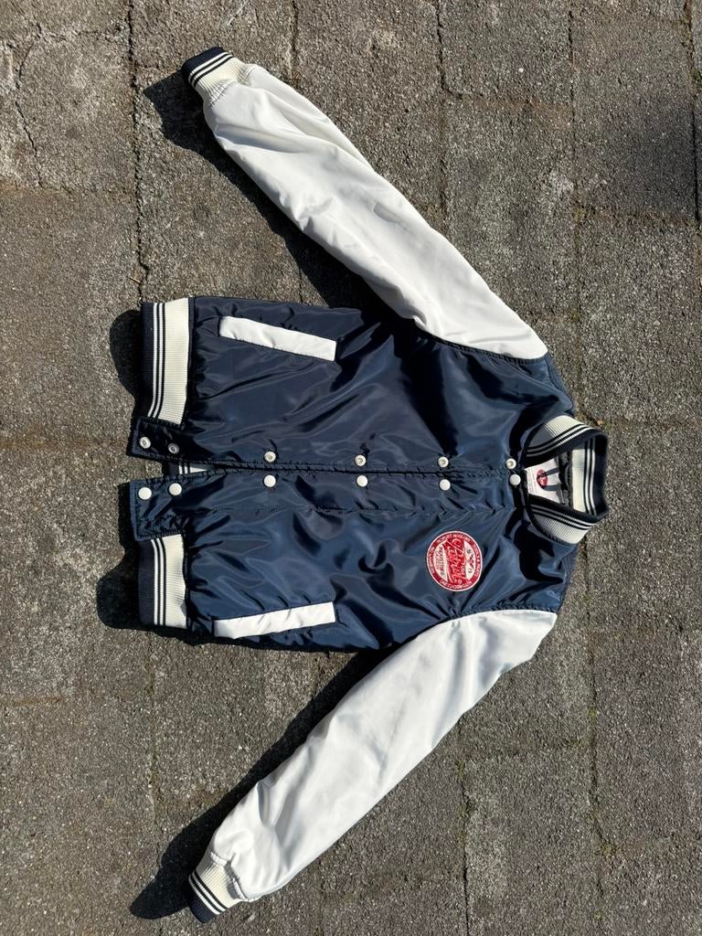 Petrol baseball / bomber jas, Ophalen, Zo goed als nieuw, Jongen, Jas