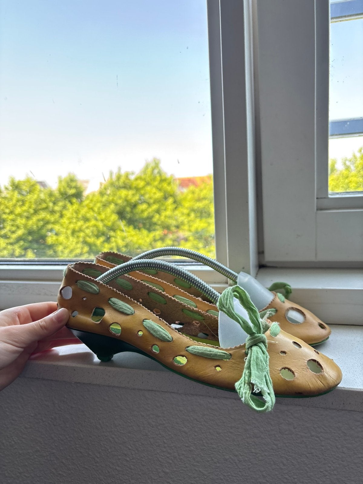 Irregular choice, Schoenen met lage hakken, Verzenden, Geel, Zo goed als nieuw