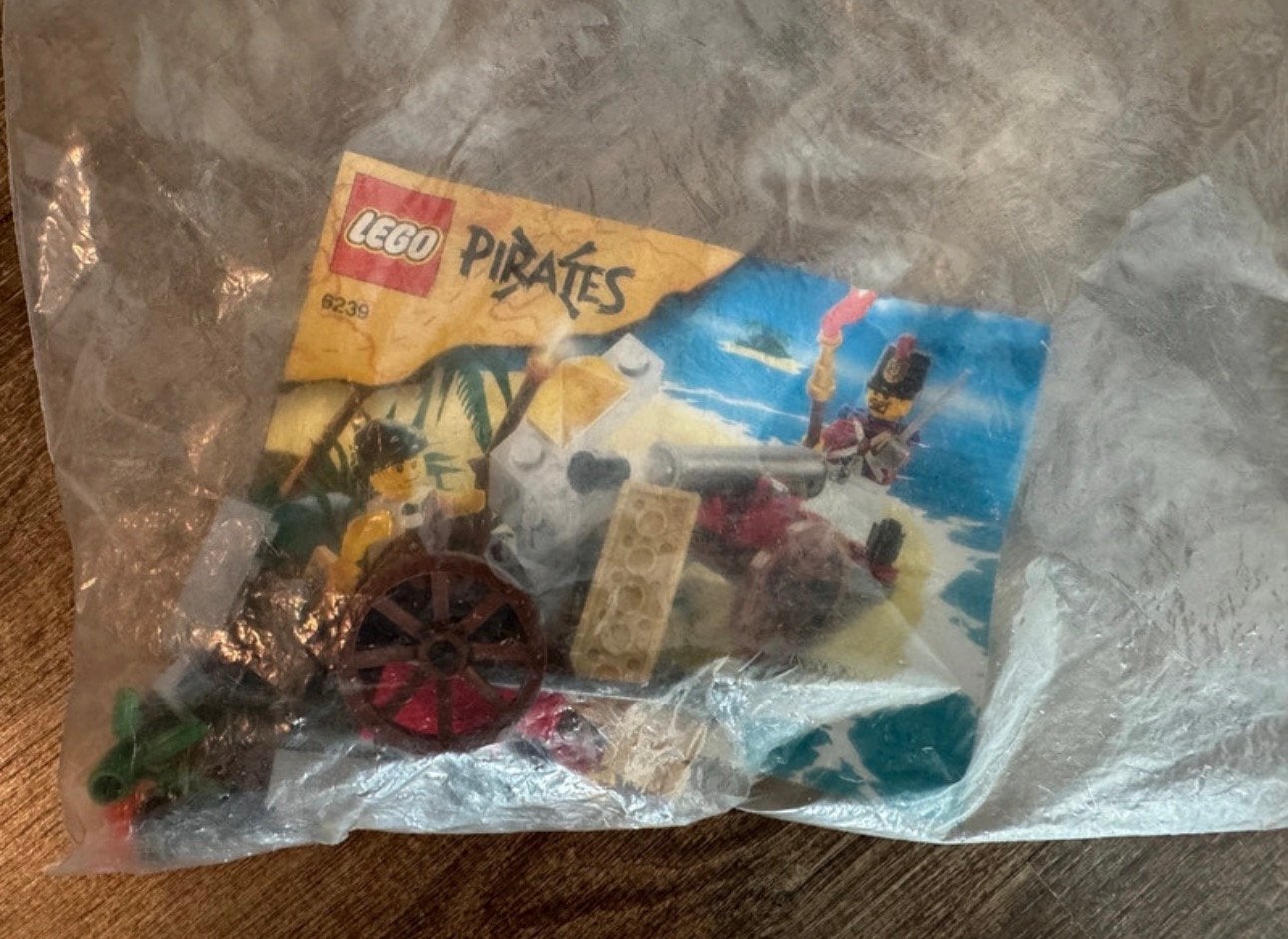 Lego Pirates 6239: Red Beard Runner met instructieboekje, Gebruikt, Verzenden, Lego, Pirates