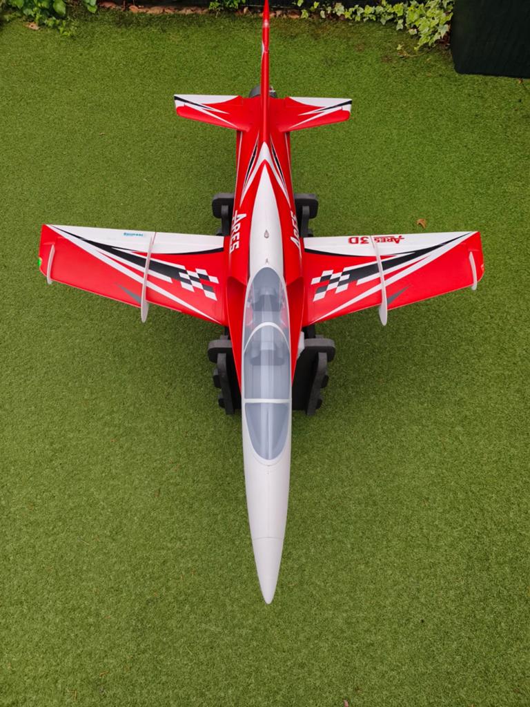 Freewing Ares 3D Red Ultra Performance 8S 90mm EDF Jet, Ophalen of Verzenden, Zo goed als nieuw, Elektro