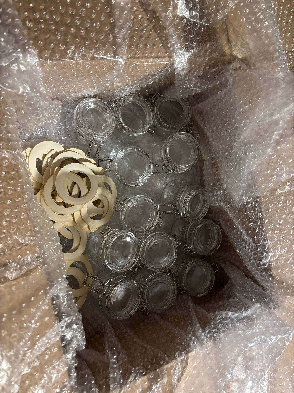 Ikea Korken wekpotjes 13cl, IKEA, Ophalen of Verzenden, Voorraadpot, Glas
