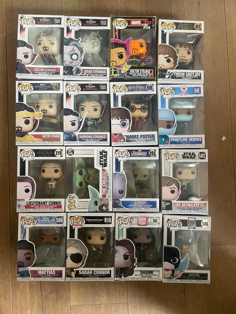 Grote collectie Funko Pop! figuren (20 stuks), Verzamelen, Ophalen of Verzenden, Nieuw