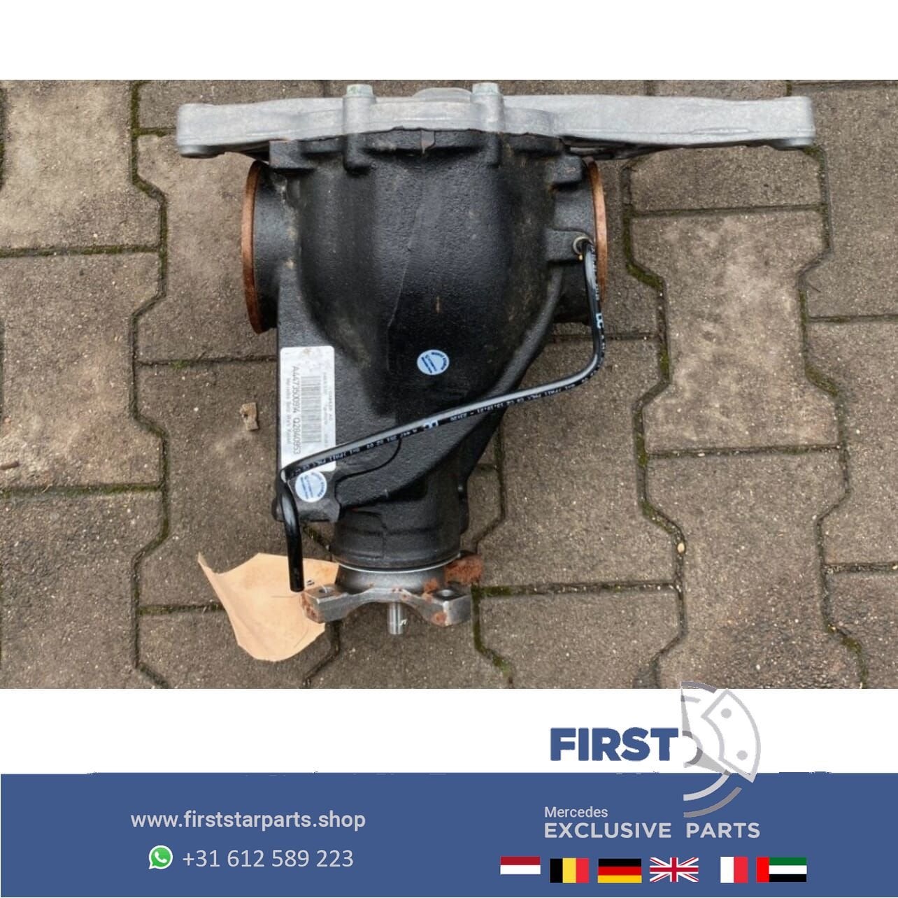 W447 V KLASSE DIFFERENTIEEL A4473500914 COMPLEET Mercedes VK, Auto-onderdelen, Gebruikt, -, Ophalen of Verzenden, -