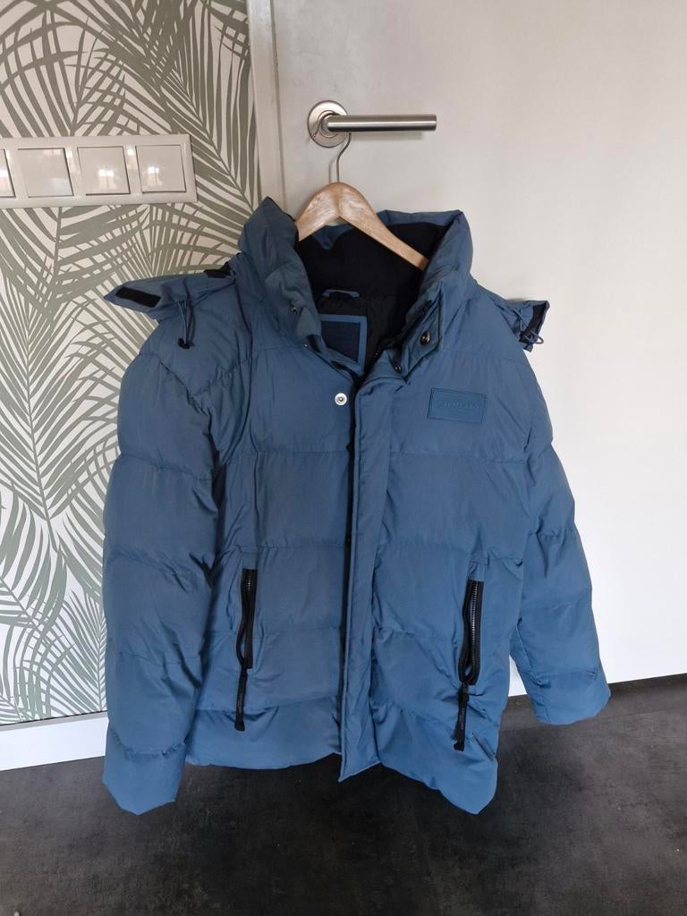 Cavallaro Napoli Terras XL winterjas, Blauw, Ophalen of Verzenden, Cavallaro Napoli, Maat 56/58 (XL)