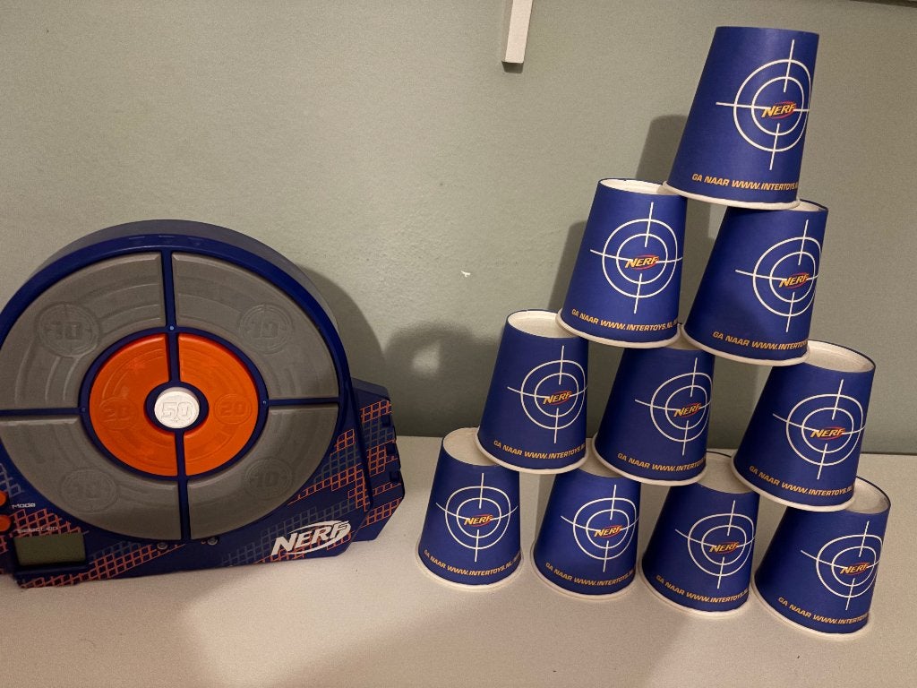 Nerf targets, Ophalen, Nieuw