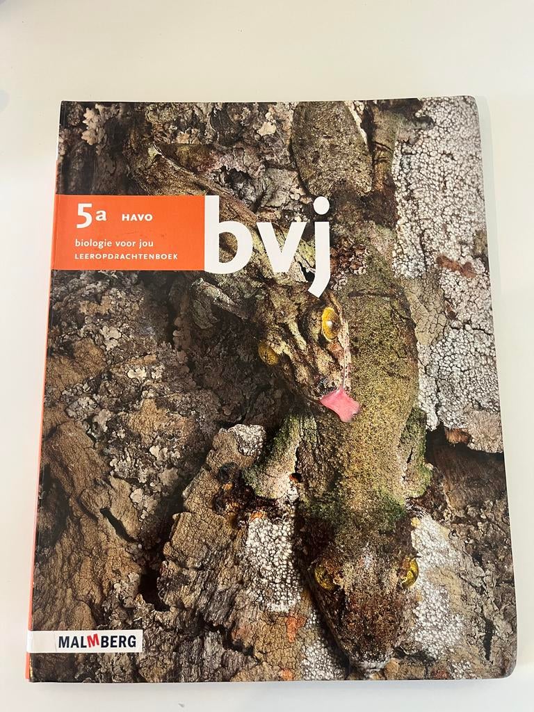 Biologie voor jou 5a HAVO Leeropdrachtenboek - Malmberg, Ophalen of Verzenden, Gelezen, HAVO, Biologie