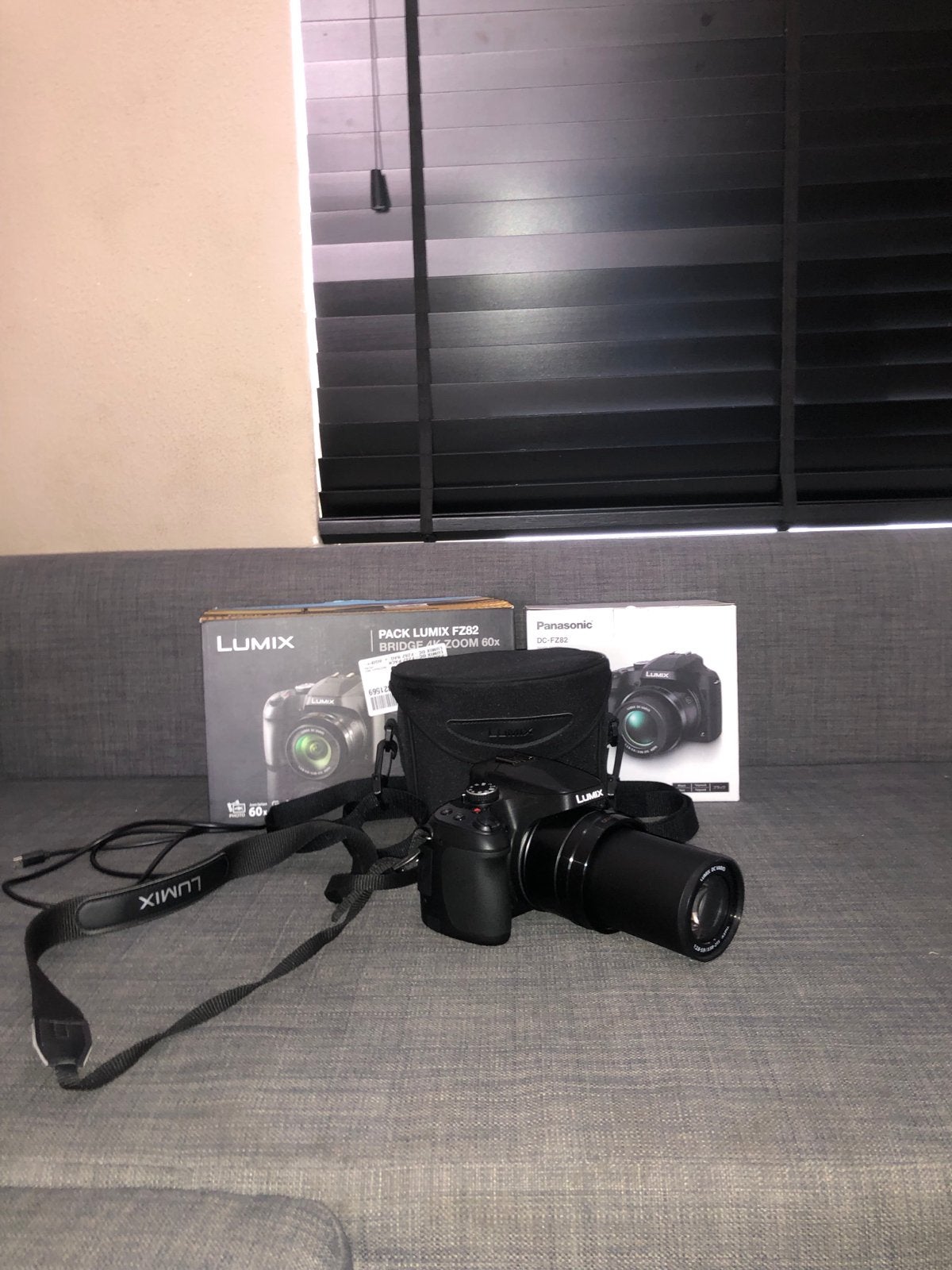 Panasonic Lumix FZ82 Bridgecamera 4K Zoom 60x, Panasonic, Beeldstabilisatie, Ophalen of Verzenden, Zo goed als nieuw