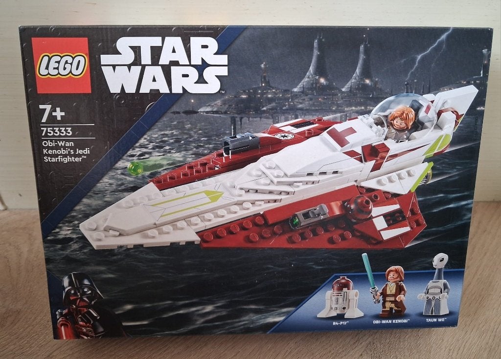 LEGO 75333 Star Wars: De Jedi Starfighter van Obi-Wan Kenobi, Star Wars, Lego, Nieuw, Ophalen of Verzenden