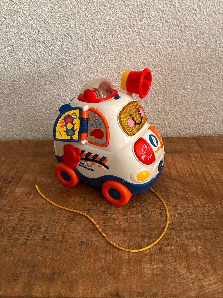 Vtech Toet Toet Piet politie auto groot formaat. PRIMA staat, Kinderen en Baby's, Speelgoed | Vtech, Ophalen of Verzenden, Gebruikt