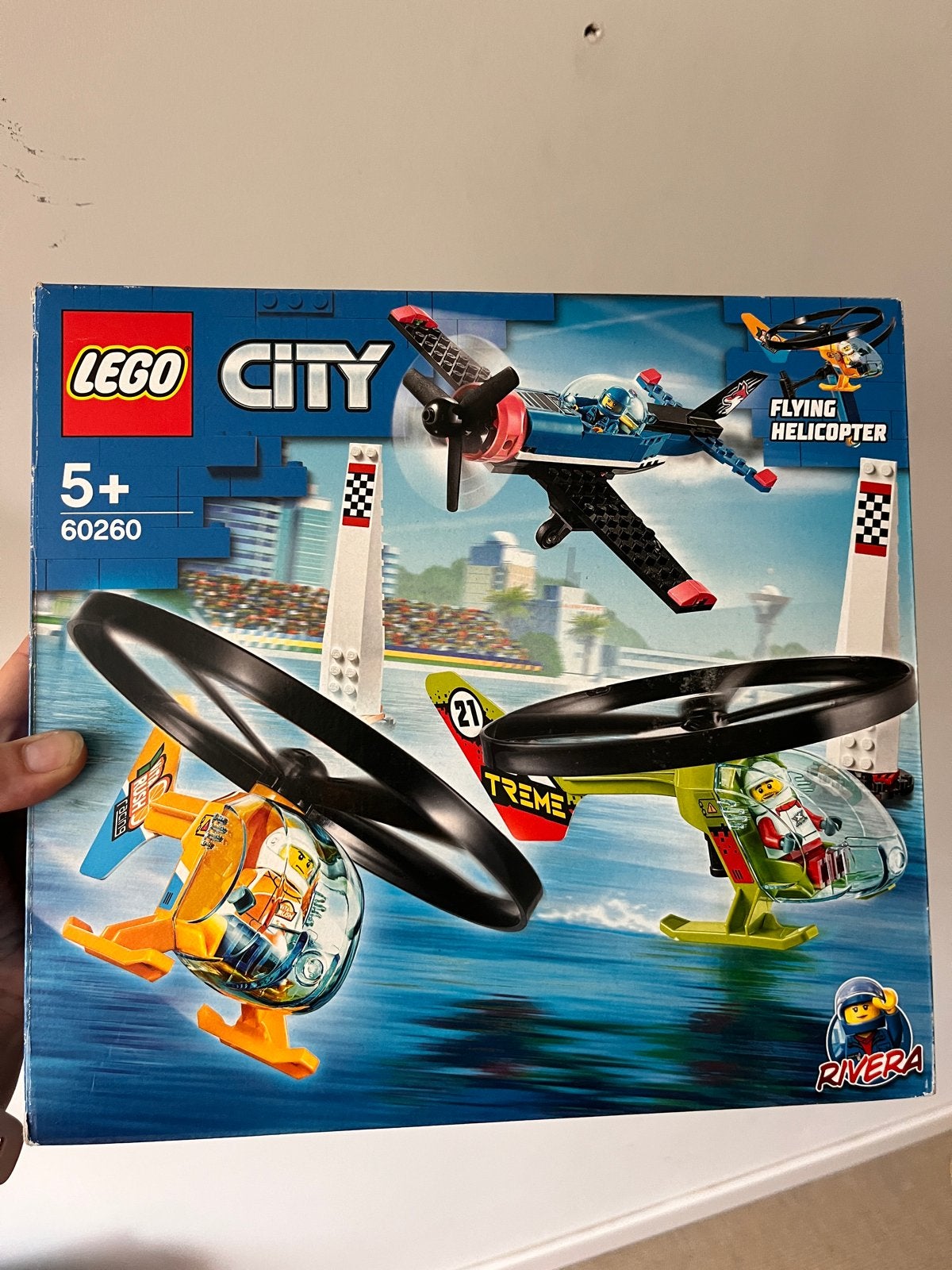 LEGO City 60260 Lucht Race - Compleet met boekjes, Ophalen of Verzenden, Gebruikt