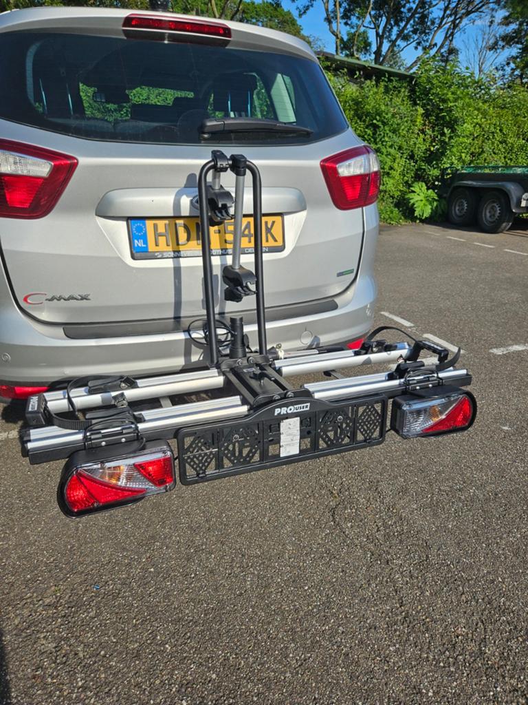 Pro User Diamant fietsendrager - kantelbaar en inklapbaar, Auto diversen, Fietsendragers, Ophalen, 2 fietsen, Trekhaakdrager, Elektrische fiets
