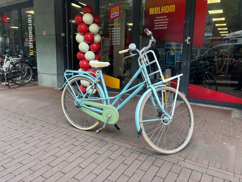 Fietshokje Raaks: Batavus hommage damesfiets 3spd, Versnellingen, Niet ingevuld, Trommelrem, Ophalen