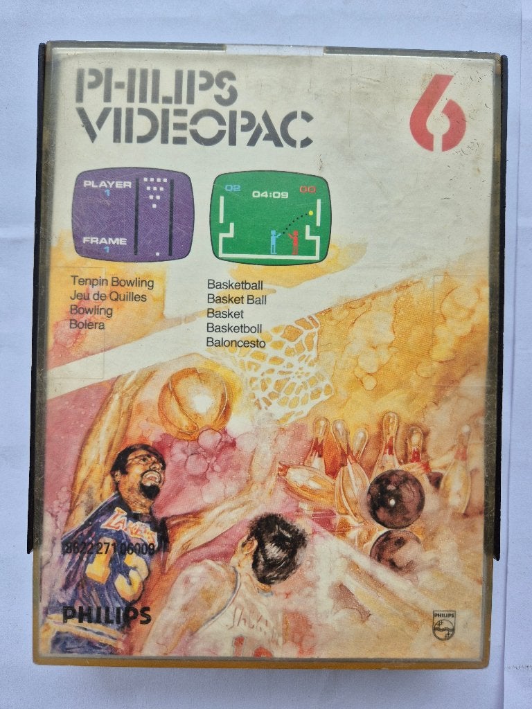 PHILIPS VIDEOPAC No:6, Spelcomputers en Games, Games | Overige, Gebruikt, 1 speler, Ophalen of Verzenden, Vanaf 3 jaar