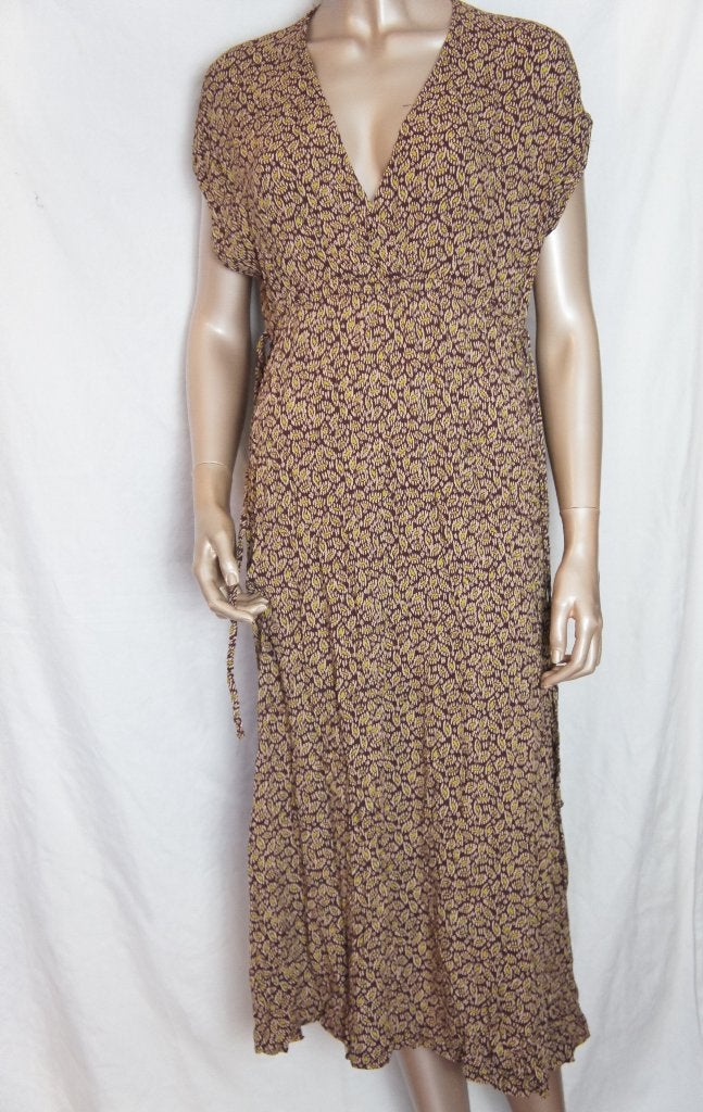 BY-BAR jurk maat S (valt mt M), Kleding | Dames, Jurken, Verzenden, Zo goed als nieuw, Maat 38/40 (M), Onder de knie