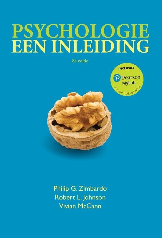 Psychologie, een inleiding - 8e editie (Zimbardo, Johnson), Zo goed als nieuw, Gamma, Philip Zimbardo, Robert Johnson, Vivian McCann