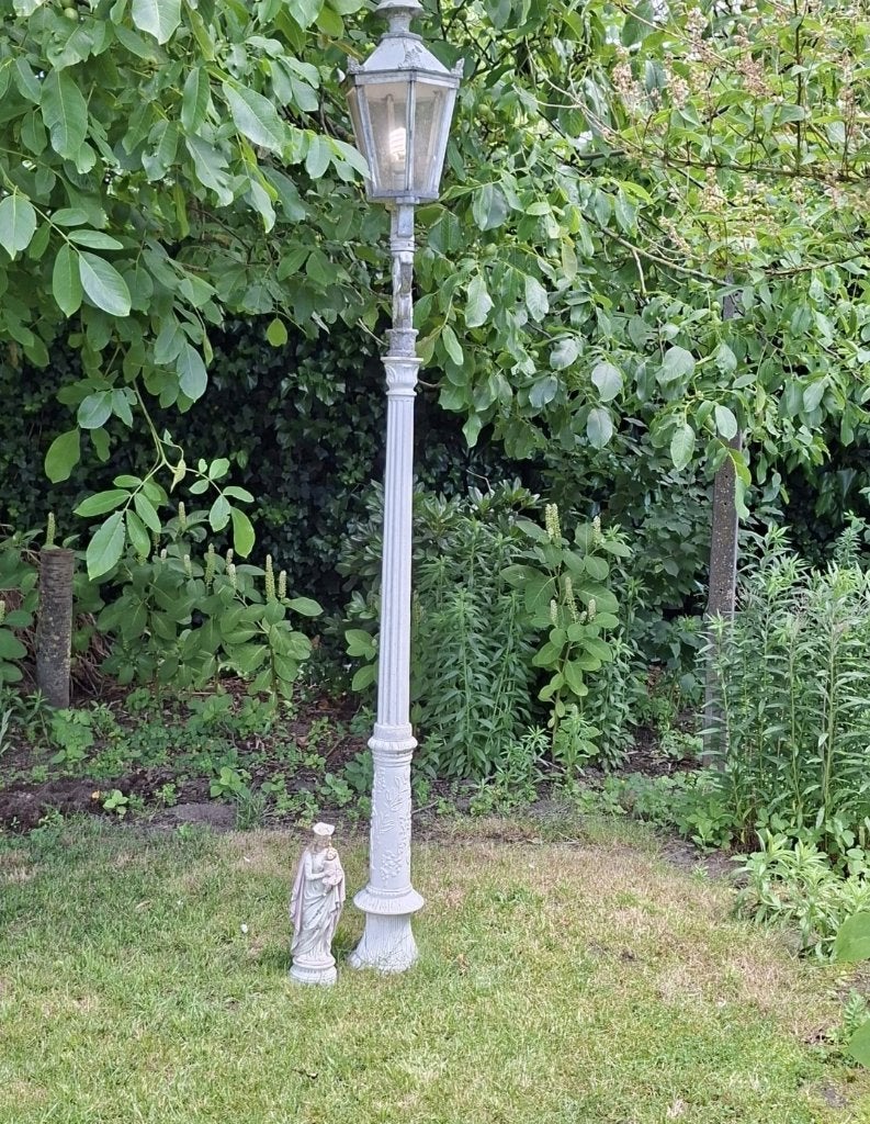 Klassieke tuinlantaarn, Ophalen, Gebruikt, Staande lamp, Netvoeding