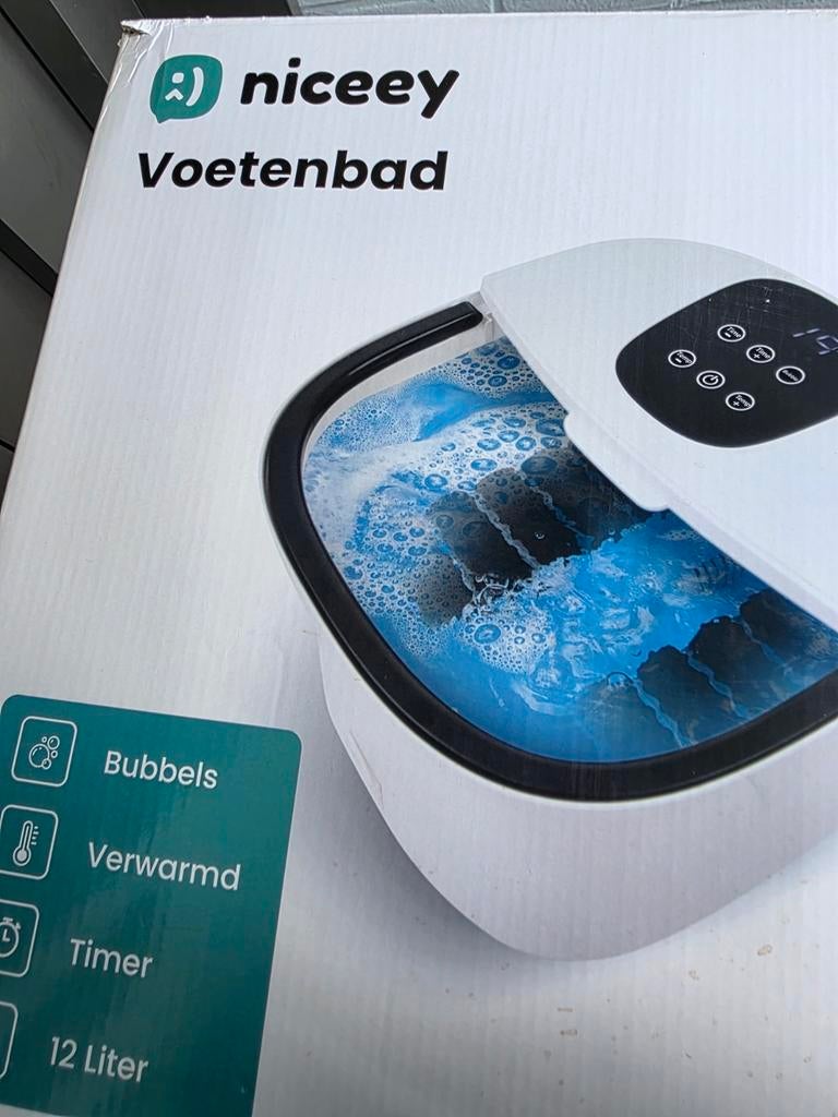 Niceey Massage Voetenbad XXL, Ophalen of Verzenden, Zo goed als nieuw, Luchtreiniger