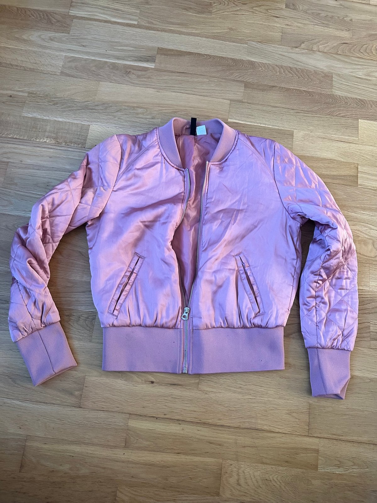 Roze tussenjas H&M maat 36, Ophalen, Gedragen, Maat 36 (S), Roze