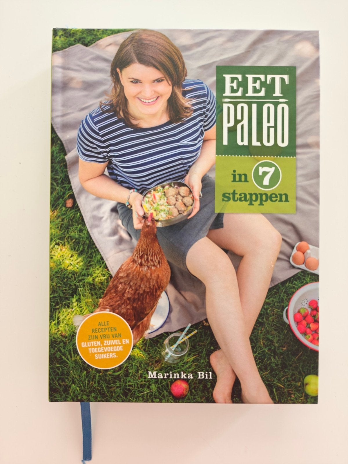 Eet Paleo in 7 Stappen - Marinka Bil (Kookboek), Boeken, Marinka Bil, Hoofdgerechten, Gezond koken, Ophalen of Verzenden