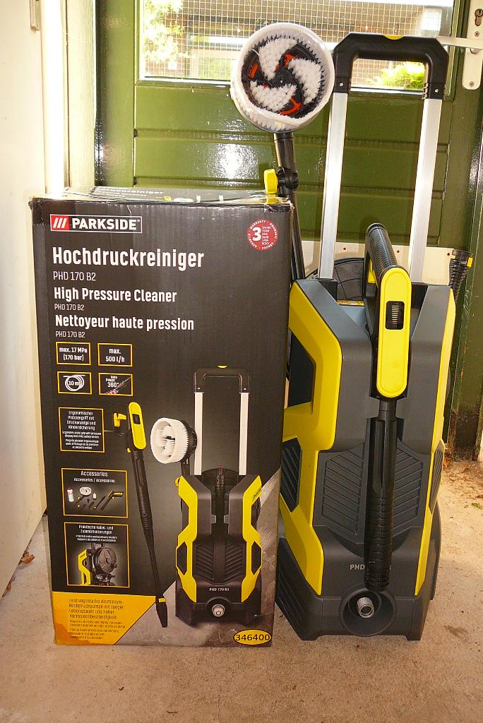 Parkside hogedruk reiniger zie foto's, Tuin en Terras, Hogedrukreinigers, Ophalen of Verzenden, Elektrisch, Met regelbare waterdruk
