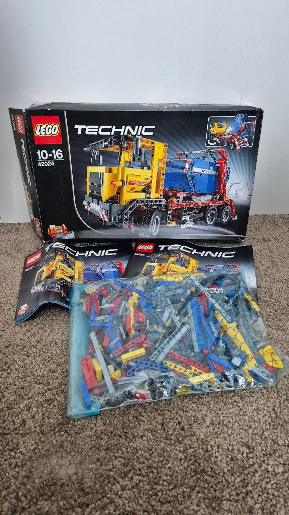 LEGO Technic 42024 Compleet incl. doos en boekjes, Compleet, Lego, Ophalen of Verzenden, Zo goed als nieuw
