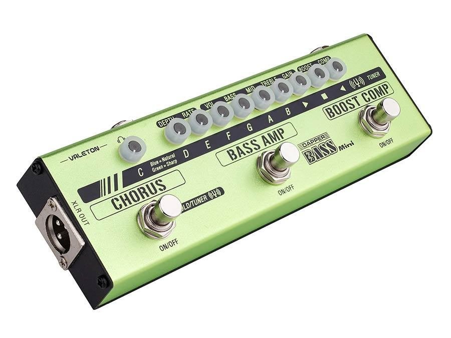 Valeton Dapper Bass Mini multi-effect voor basgitaar, ., Nieuw, Ophalen of Verzenden, Multi-effect