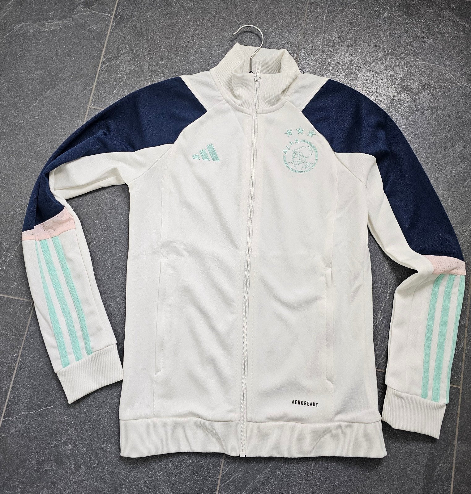 Ajax Adidas trainingsjack nieuw, Ophalen, Ajax, Jongen of Meisje, Nieuw