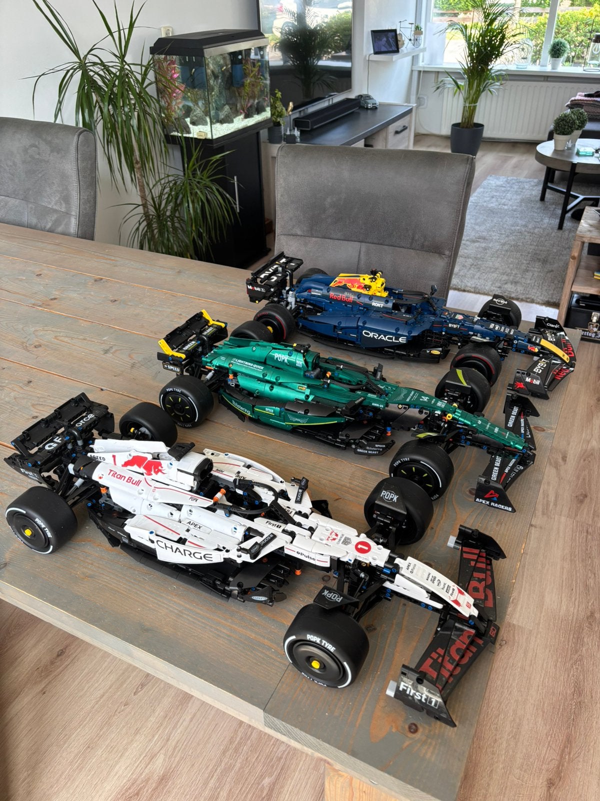 3x F1 race auto s, Ophalen, Zo goed als nieuw